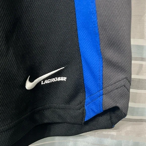 Nike Duke Lacrosse Black Athletic Shorts - Picture 4 of 10